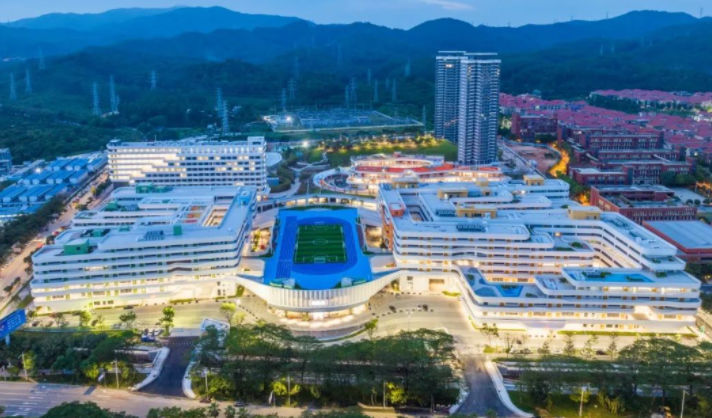 高品质 高颜值｜华坤承建的步步高实验学校惊艳绽放！